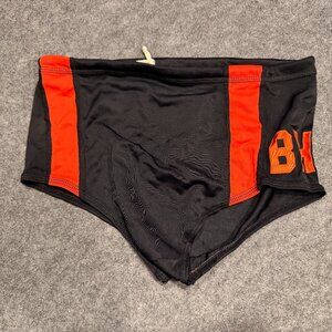 Vintage Men’s Speedo Swim Briefs – Rare “BH” Side Decal Size 32